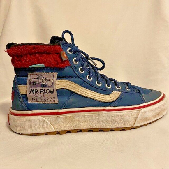 Vans X Simpsons Sk8 Hi MTE 2.0 DX 2020 Mr Plow DS Sneakers Mens 8 Womens 9.5 - Picture 1 of 9